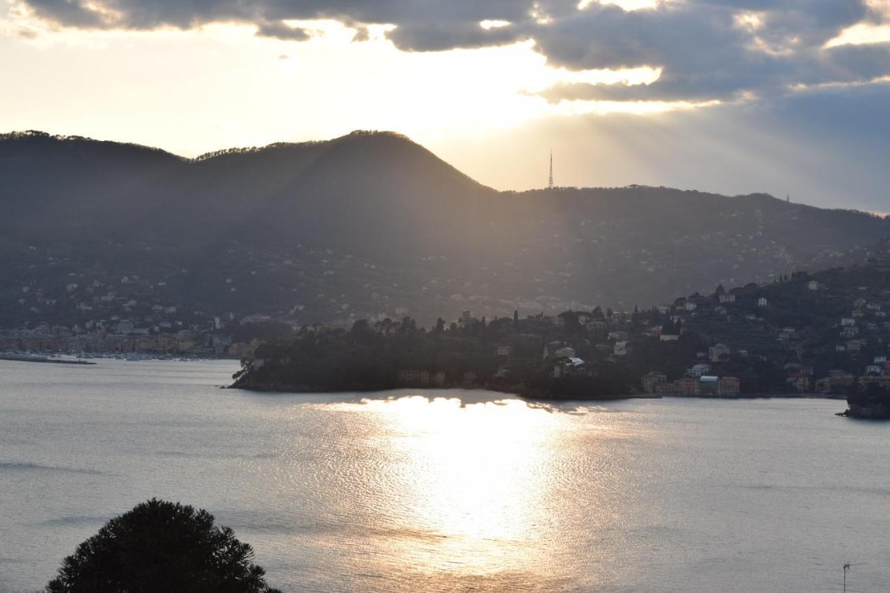 Villa Il Respiro Zoagli Buitenkant foto