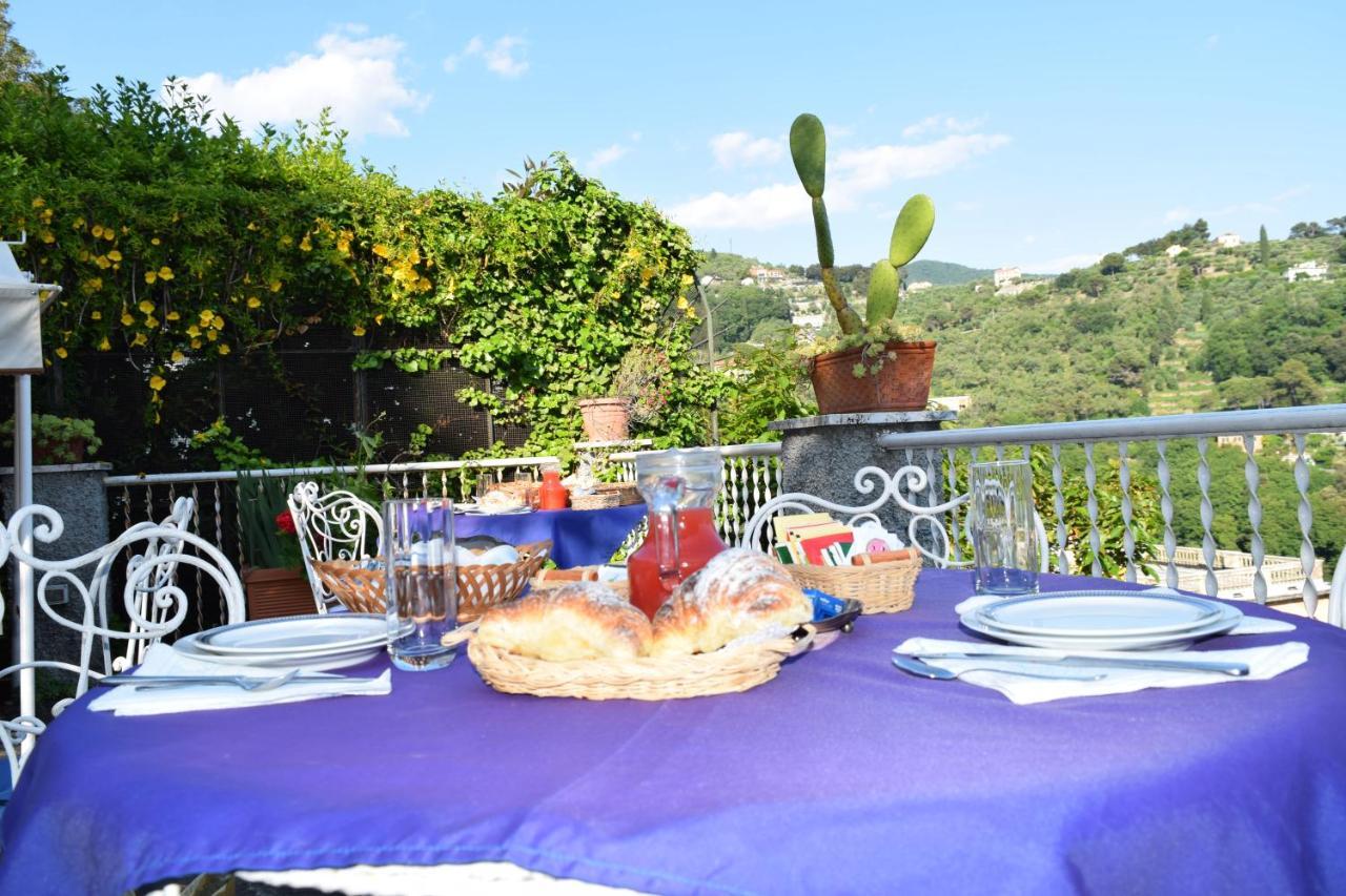 Villa Il Respiro Zoagli Buitenkant foto